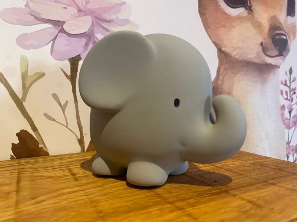 Tikiri Rubberen Bijtring, Bad Speelgoed & Rammelaar Olifant