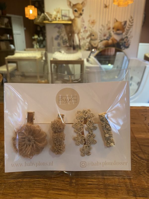 Haarknipjes set van 4
