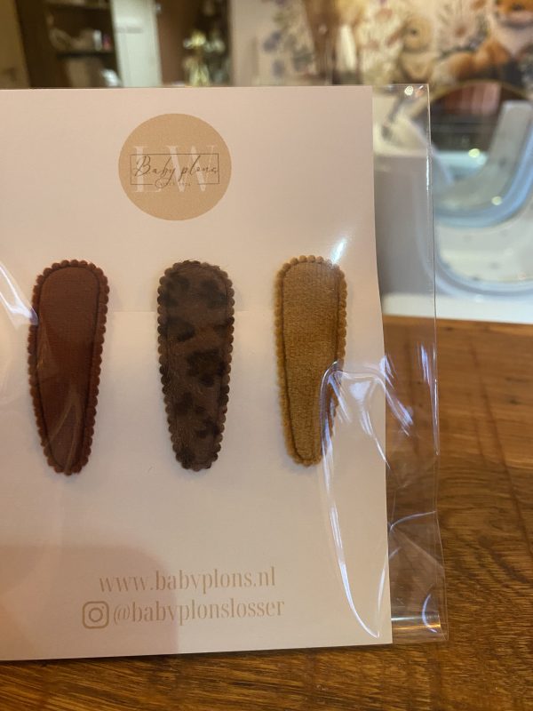 Haarknipjes set van 3