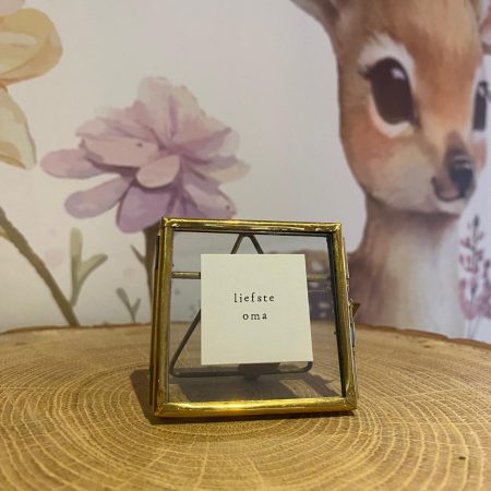 Mini fotolijst liefste oma
