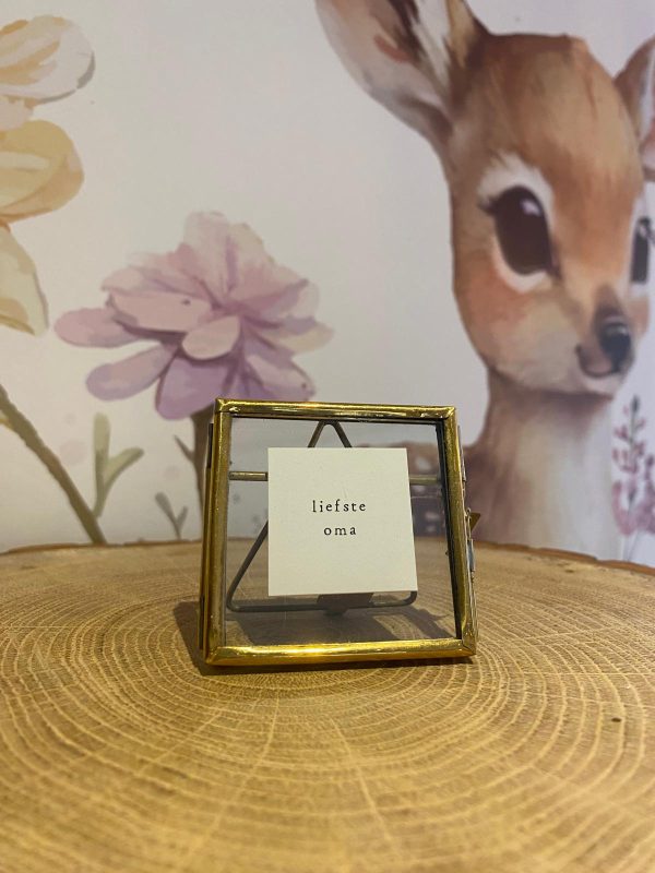Mini fotolijst liefste oma