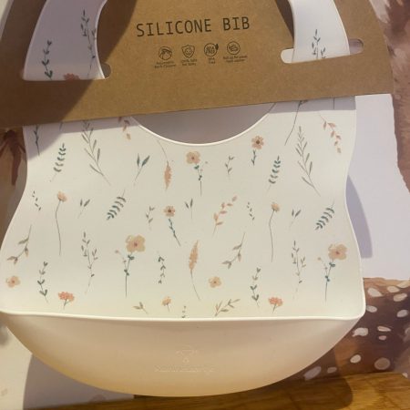 siliconen slabber bloemen