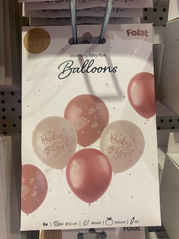 Ballonen baby girl