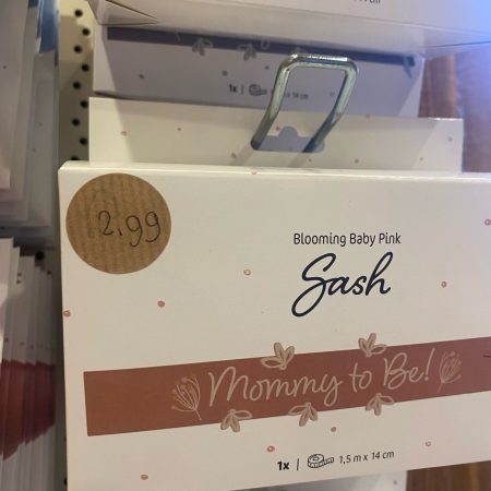 Sash mommy to be girl