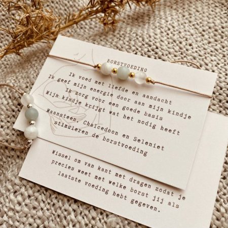 Edelstenen Armbandje - Borstvoeding