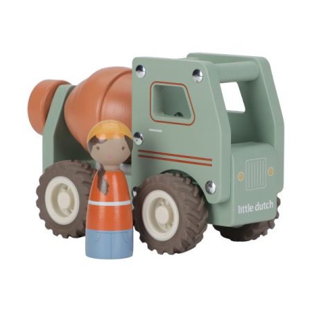 Houten cementwagen